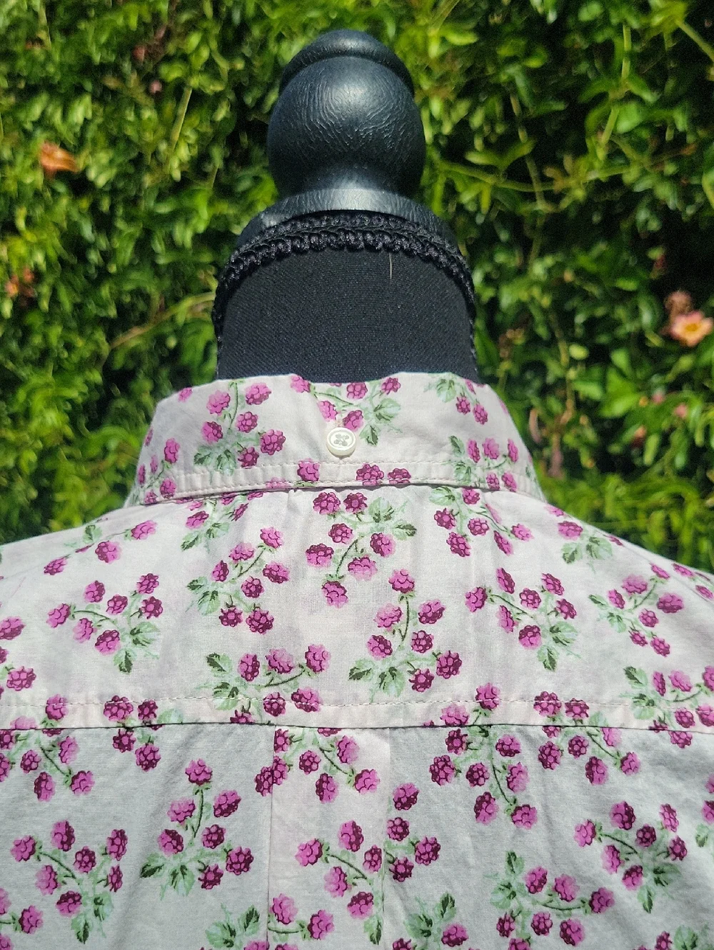 J. Crew 100% Cotton Light Pink Floral Button Down Shirt